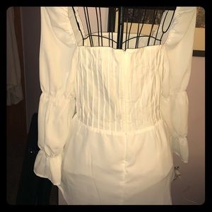 Corsette bodice milkmaid dress